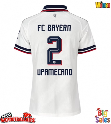 Bayern Munich Dayot Upamecano #2 Replica Away Stadium Shirt for Women 2026-27 Short Sleeve